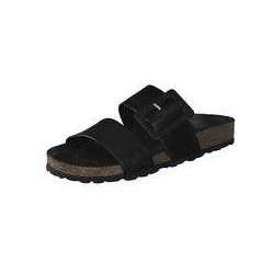 Verbenas Roxana Roda Pantolette Damen schwarz|schwarz