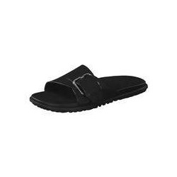 UGG Solivan Buckle Slide Damen schwarz|schwarz
