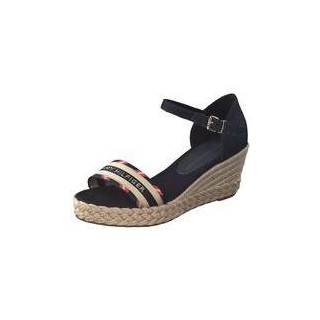 Tommy Hilfiger Corporate Webbing Low Wedge Damen blau|blau|blau|blau|blau