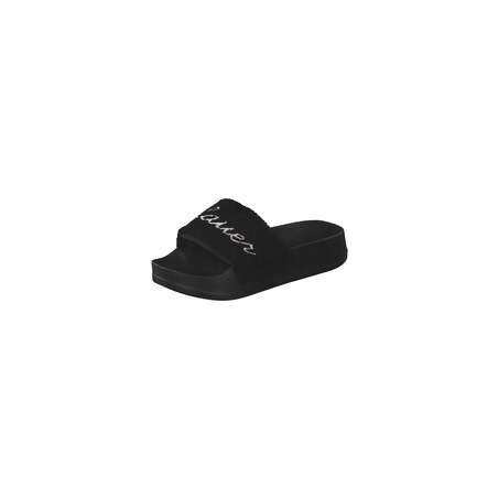 Blauer USA Yuba 02 Pantolette Damen schwarz|schwarz|schwarz
