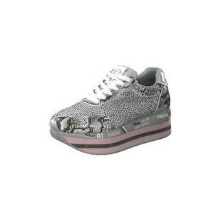 Replay Raffy Diamonds Sneaker Damen grau|grau