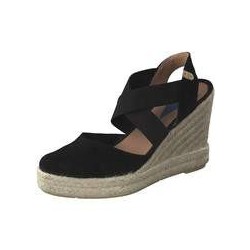 Verbenas Sol Sardegna Keilsandale Damen schwarz|schwarz|schwarz|schwarz