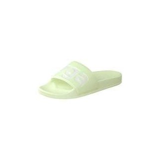 Superga Slides Polysoft Pantolette Damen grün|grün