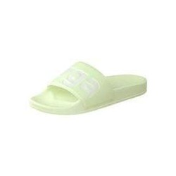 Superga Slides Polysoft Pantolette Damen grün|grün