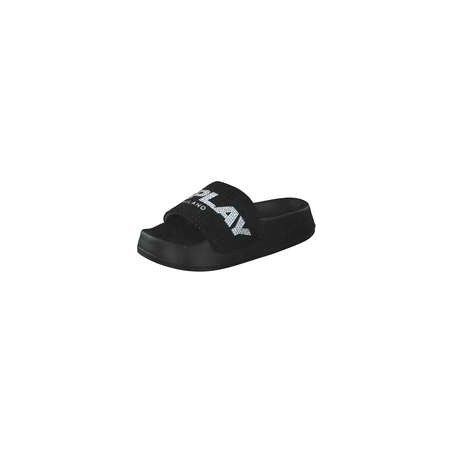 Replay New Lotty Pantolette Damen schwarz|schwarz