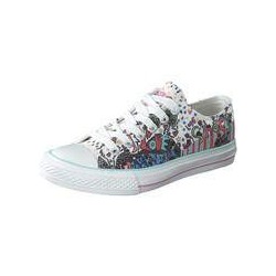 Dockers Schnürsneaker Damen weiß|weiß