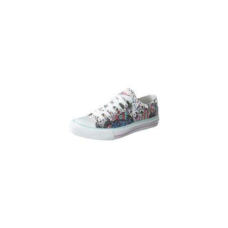 Dockers Schnürsneaker Damen weiß|weiß