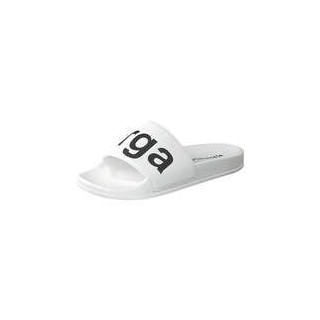 Superga Slides Polysoft Pantolette Damen weiß|weiß