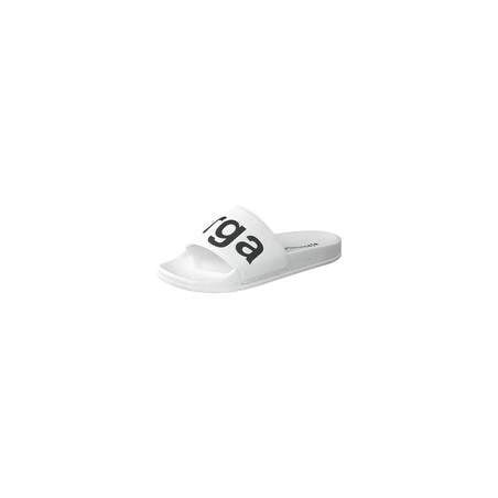 Superga Slides Polysoft Pantolette Damen weiß|weiß