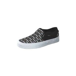 Vans WM Asher Skate Sneaker Damen schwarz|schwarz