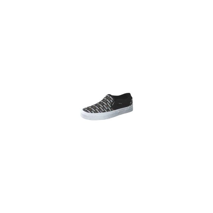 Vans WM Asher Skate Sneaker Damen schwarz|schwarz