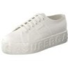 Superga Shiny 3D Lettering Damen weiß|weiß
