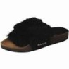 Verbenas Bali Azores Pantolette Damen schwarz|schwarz