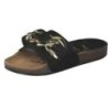 Verbenas Bali Azores Pantolette Damen schwarz|schwarz