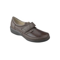 tessamino | Damen Orthopädie Kletter | Leder in Kombination mit Stretchmaterial | Weite H | wechselbares Fußbett mit Microfas