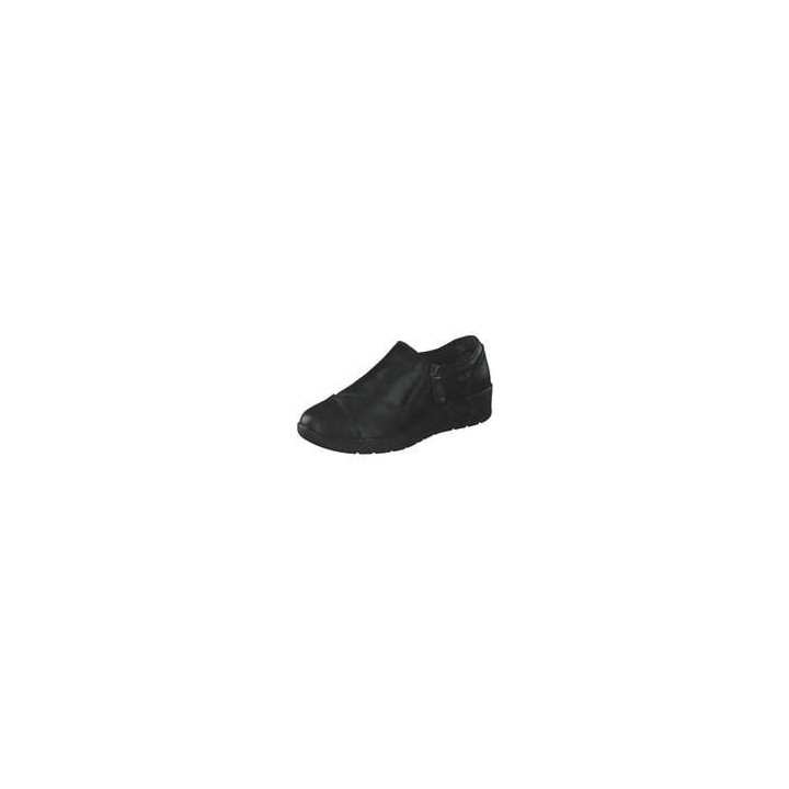 Jana comfort Slipper Damen schwarz|schwarz