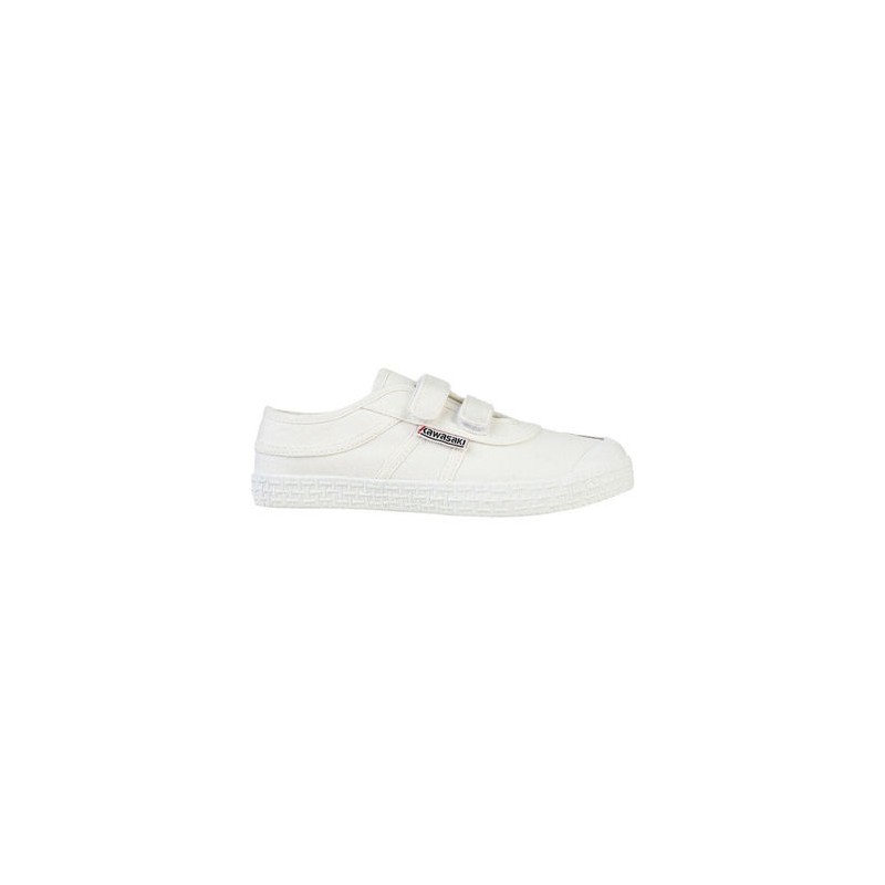 Kawasaki  Sneaker Original Kids Shoe W/velcro K202432 1002S White Solid