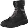 Mjus Basement Schnür Boots Damen schwarz|schwarz