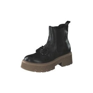 Mjus Bombacolor Stiefelette Damen schwarz|schwarz