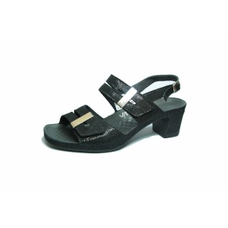 Klassische Sandalen schwarz 42