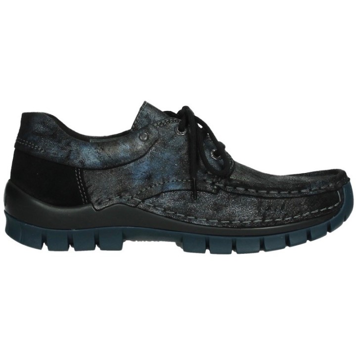 Komfort Schnürer blau Up2 38