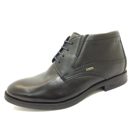 Schnür-Stiefeletten schwarz 46,5