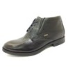 Schnür-Stiefeletten schwarz 46,5