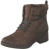 Mustang Schnürstiefelette Damen braun|braun