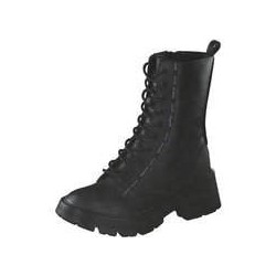 Pepe Jeans Soda Rub Schnür Boots Damen schwarz|schwarz