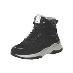 Mustang Wintersneaker Damen schwarz|schwarz