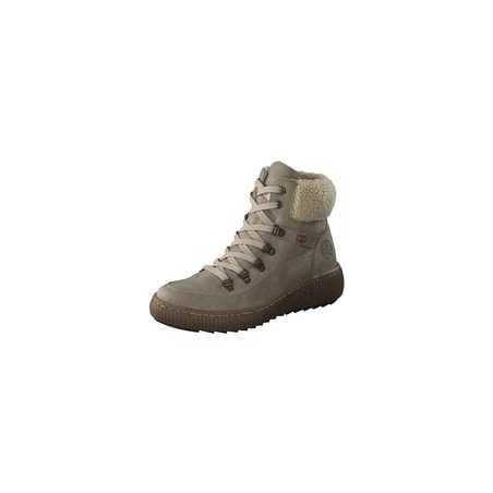 Rieker Schnür Boots Damen beige|beige
