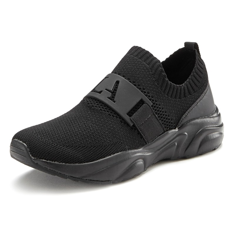 LASCANA ACTIVE Sneaker, Halbschuh, Freizeitschuh, Slipper, Chunky Sohle VEGAN