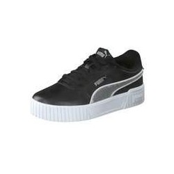 PUMA Carina 2.0 Glitzy PS Sneaker Mädchen schwarz|schwarz