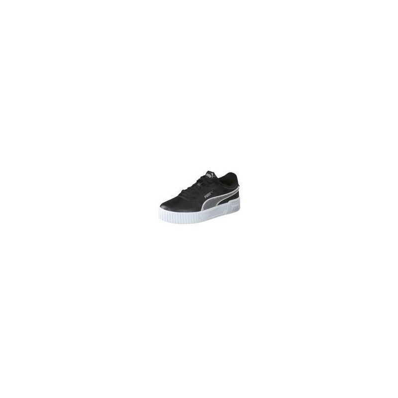 PUMA Carina 2.0 Glitzy PS Sneaker Mädchen schwarz|schwarz