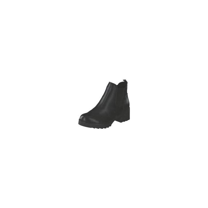 Marco Tozzi Chelsea Boots Damen schwarz|schwarz