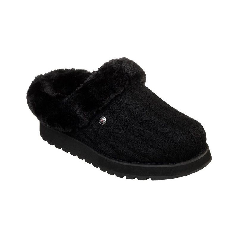 Skechers KEEPSAKES - ICE ANGEL Pantoffel Hausschuh in Strick-Optik
