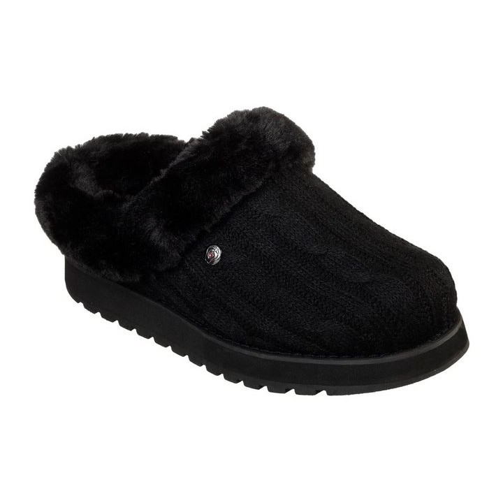 Skechers KEEPSAKES - ICE ANGEL Pantoffel Hausschuh in Strick-Optik