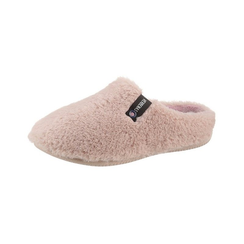 VERBENAS YORK Gales Pantoffel, Pantoffel, Hausschuh, Homeslipper in kuscheliger Plüsch-Optik