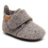 Bisgaard Bisgaard Baby Wool Hausschuh Wagenschuh, Babyschuh, Schlupfschuh mit Klettverschluss