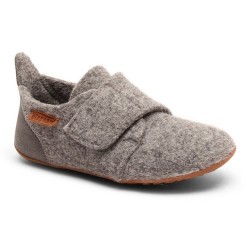 Bisgaard casual wool Hausschuh Klettschuh mit Lammwolle gefüttert, Größenschablone zum Download