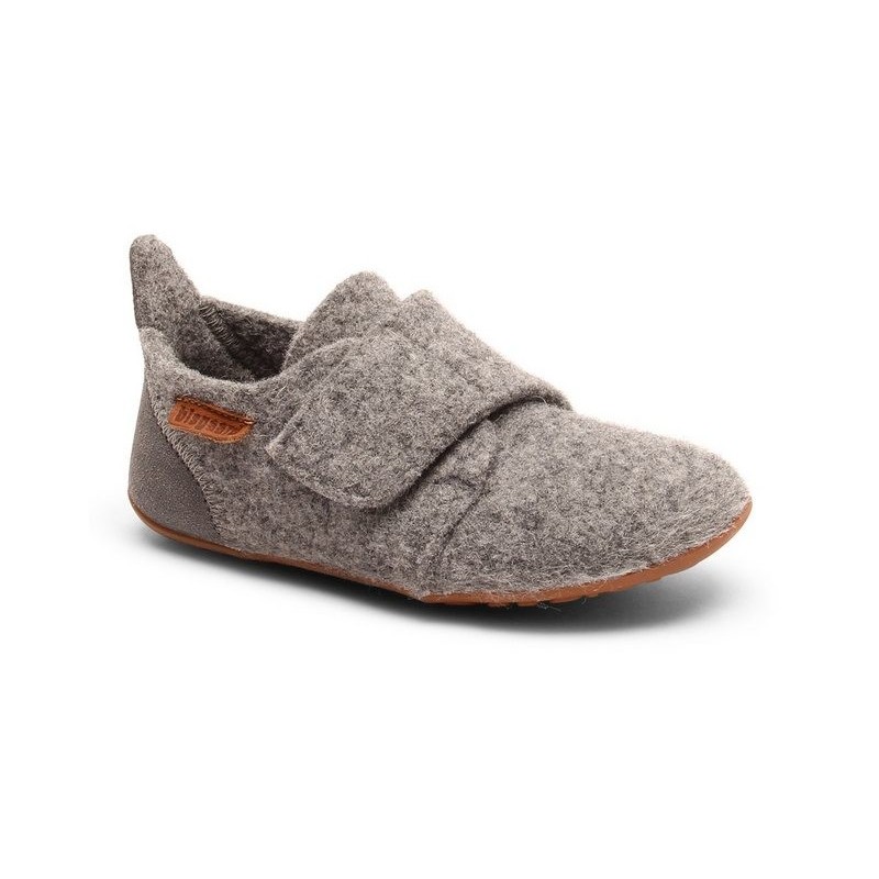 Bisgaard casual wool Hausschuh Klettschuh mit Lammwolle gefüttert, Größenschablone zum Download
