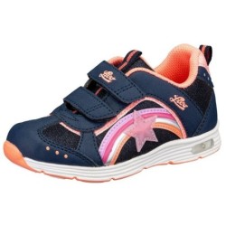 Lico Freizeitschuh Rainbow V Blinky Klettschuh