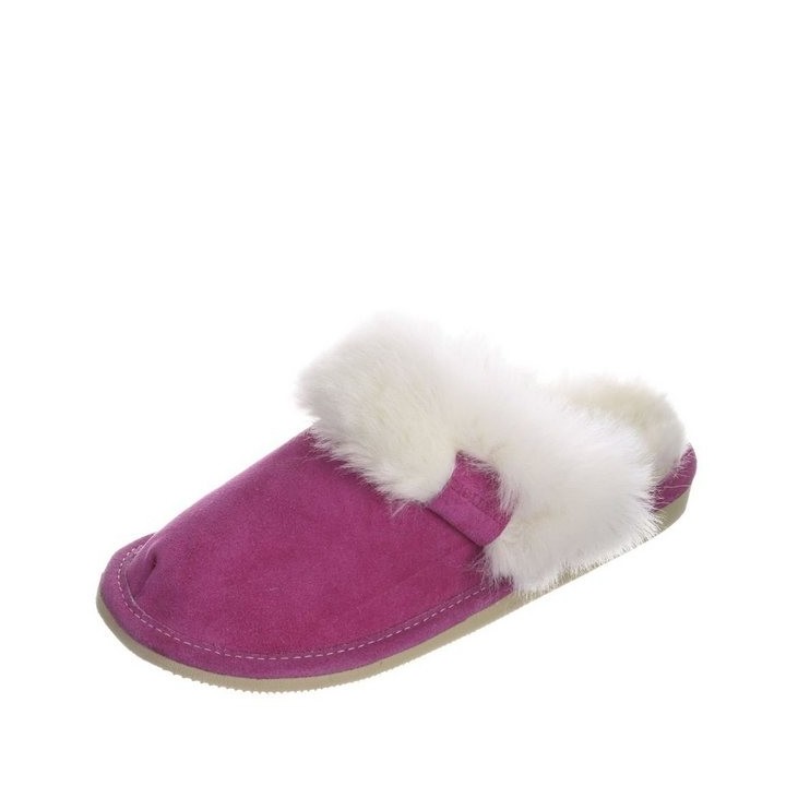 Hollert Hausschuh Pantoffel Damen Puschen Malibu Hausschuhe Merino Schaffell Echtleder