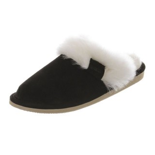Hollert Hausschuh Pantoffel Damen Puschen Malibu Hausschuhe Merino Schaffell Echtleder