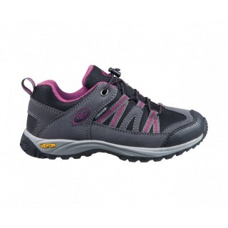 BRÜTTING Brütting Outdoor OHIO LOW 421061 grau/schwarz/lila Trekkingschuh