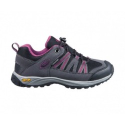 BRÜTTING Brütting Outdoor OHIO LOW 421061 grau/schwarz/lila Trekkingschuh