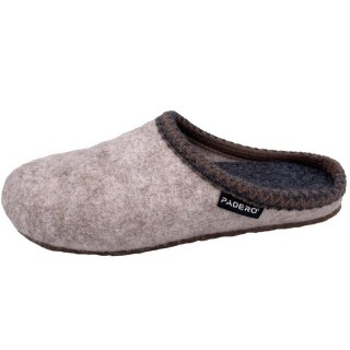 PADERO FRANZ Pantoffel Wollfilz Hausschuh