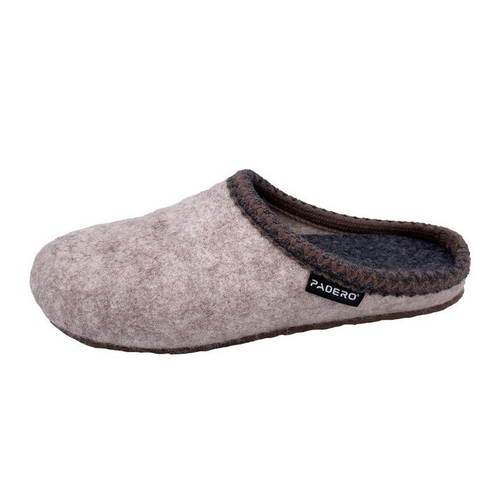 PADERO FRANZ Pantoffel Wollfilz Hausschuh
