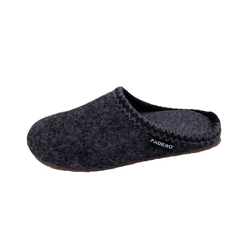 PADERO FRANZ Pantoffel Wollfilz Hausschuh