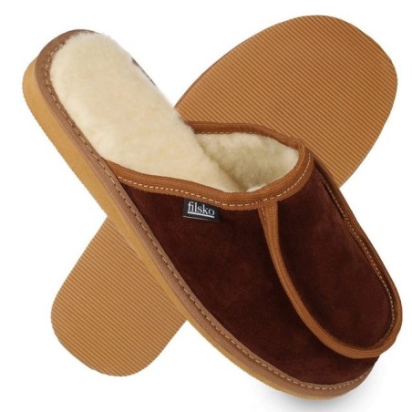 filsko Lunde Kuschelige Winter Pantoffeln für Damen und Herren Hausschuh